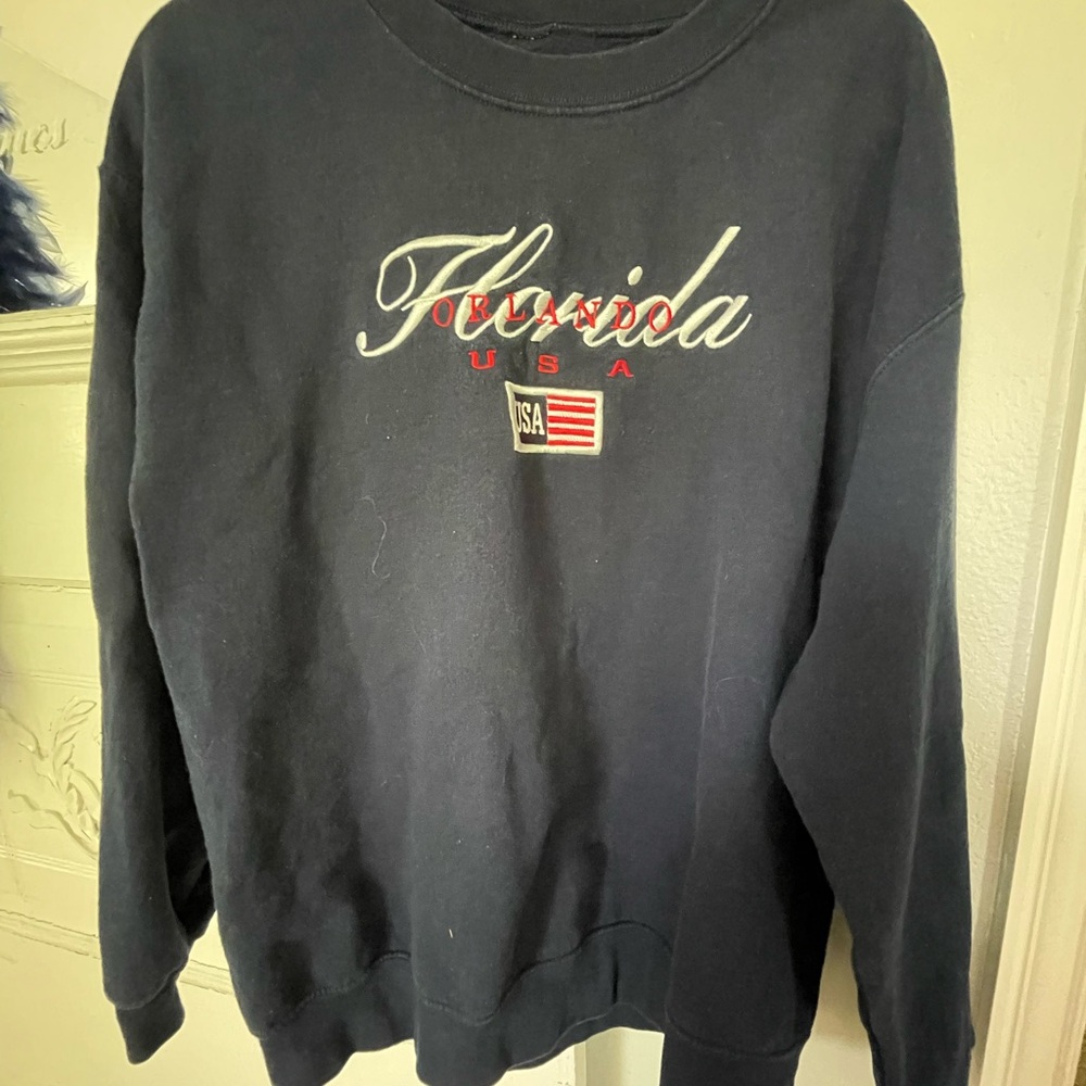Florida USA Black Sweater